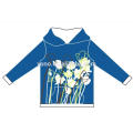 Hoodies unisex lisos personalizados com flor